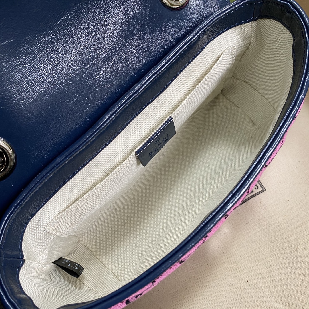 G*u*i marmont bag-14*23*6cm