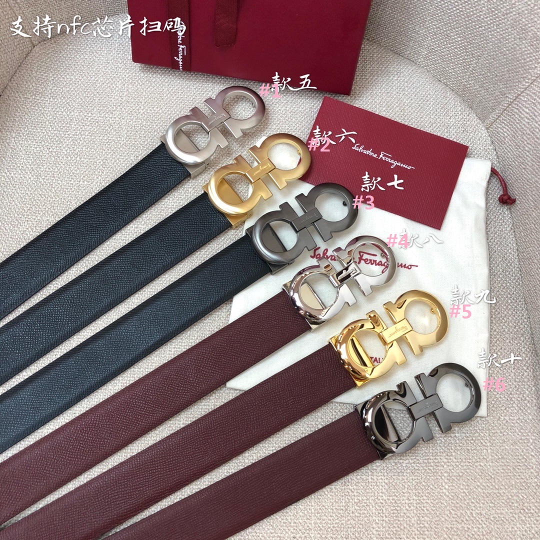 Ferragamo Belt-3.5CM