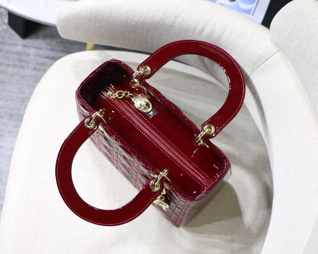 lady D*or handle bag-24cm