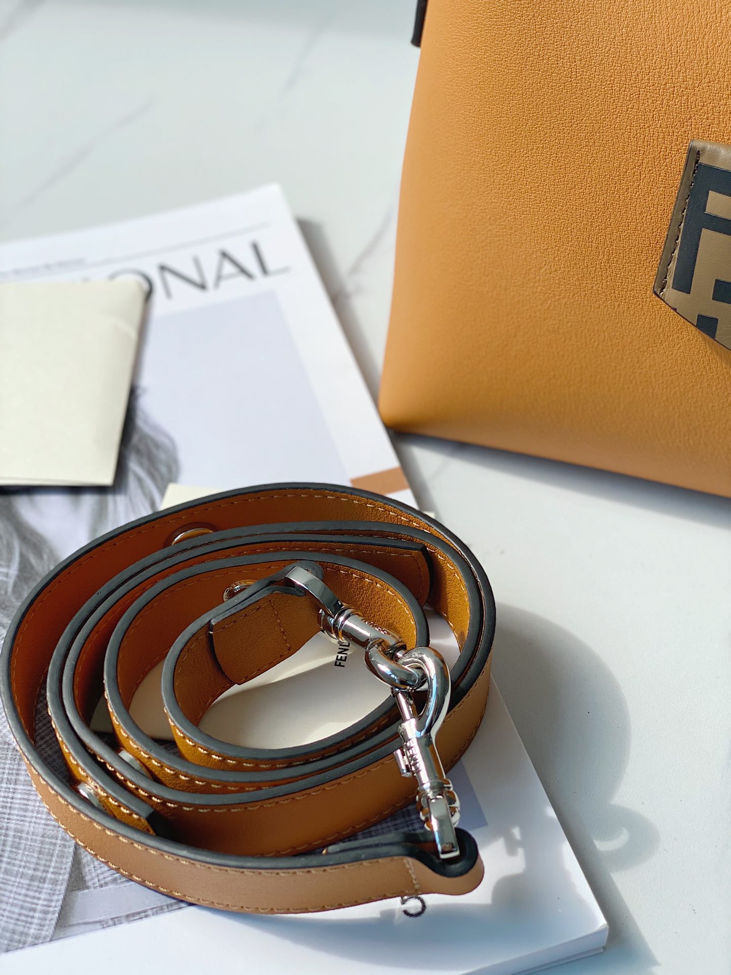 F**di by the way handbag-28*12*15cm