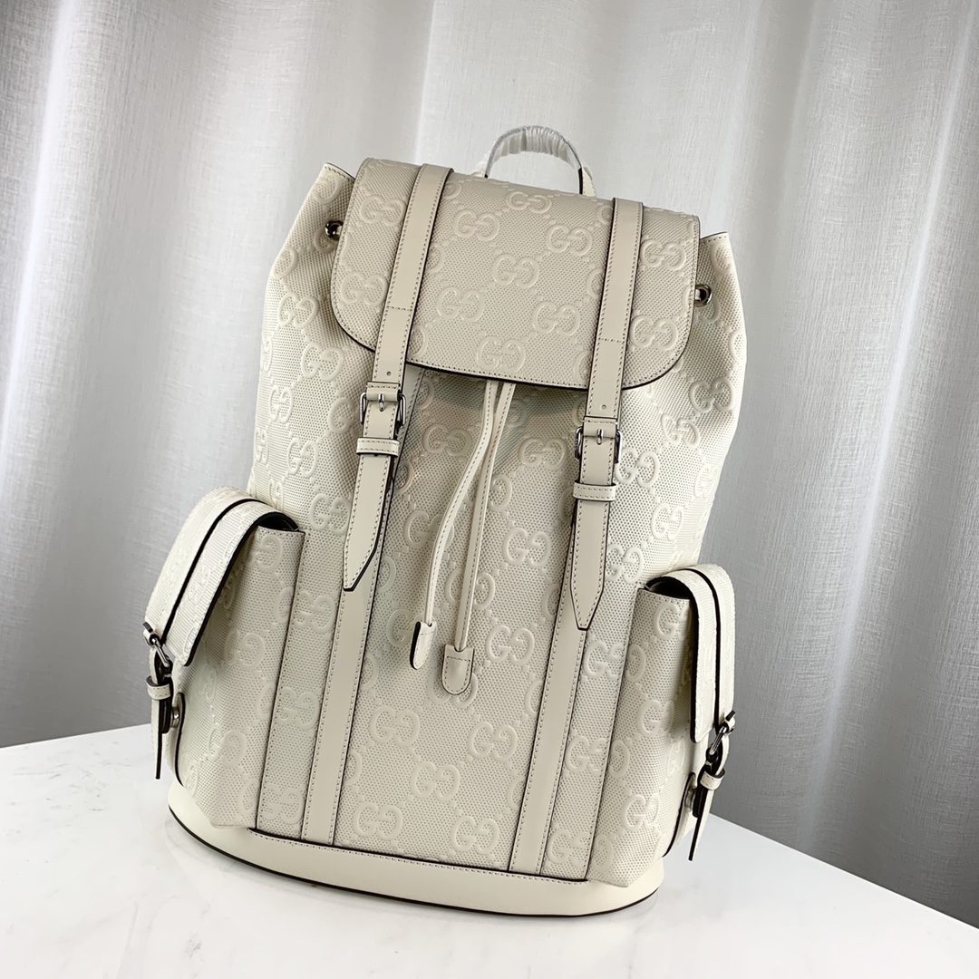 G*u*i gg embossed backpack-34*41*12