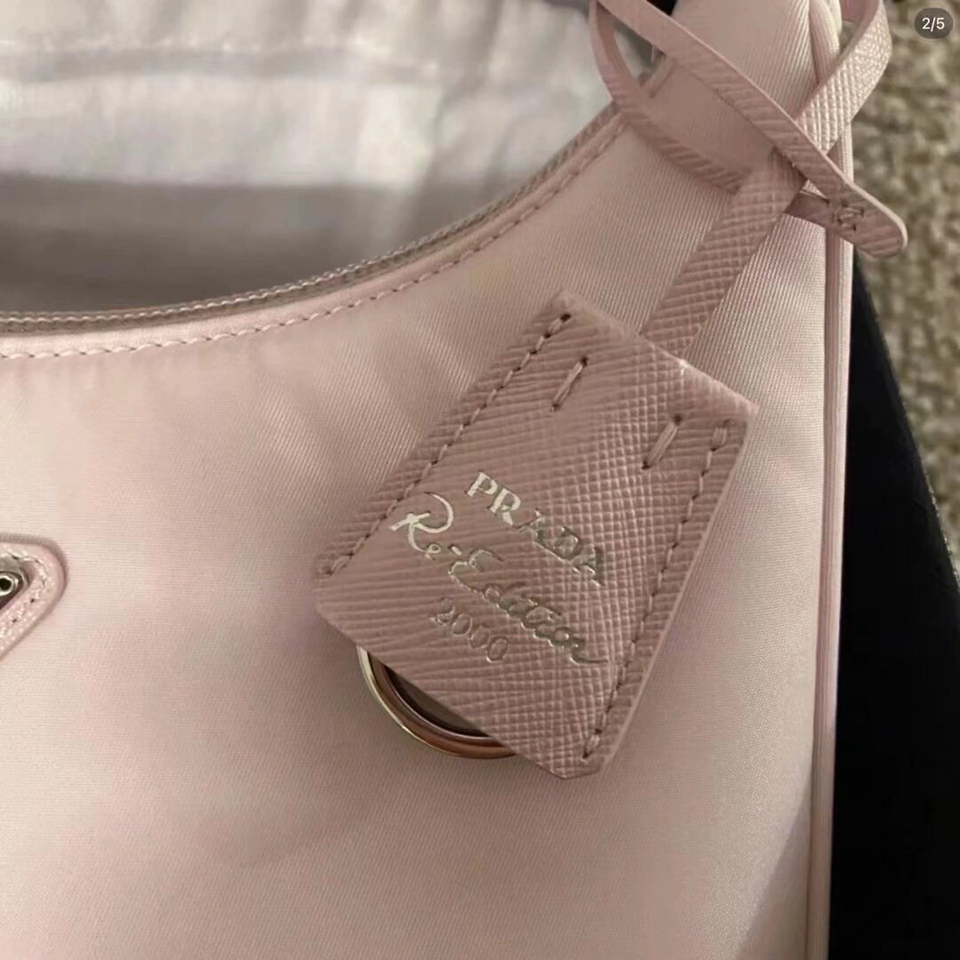 Pra*a nylon 1bc204b hobo bag-23*17*6.5cm