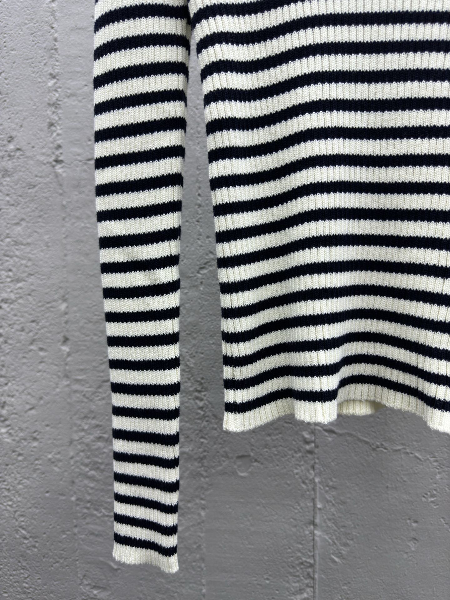 cd 23fw lucky star knitted botT0m shirt