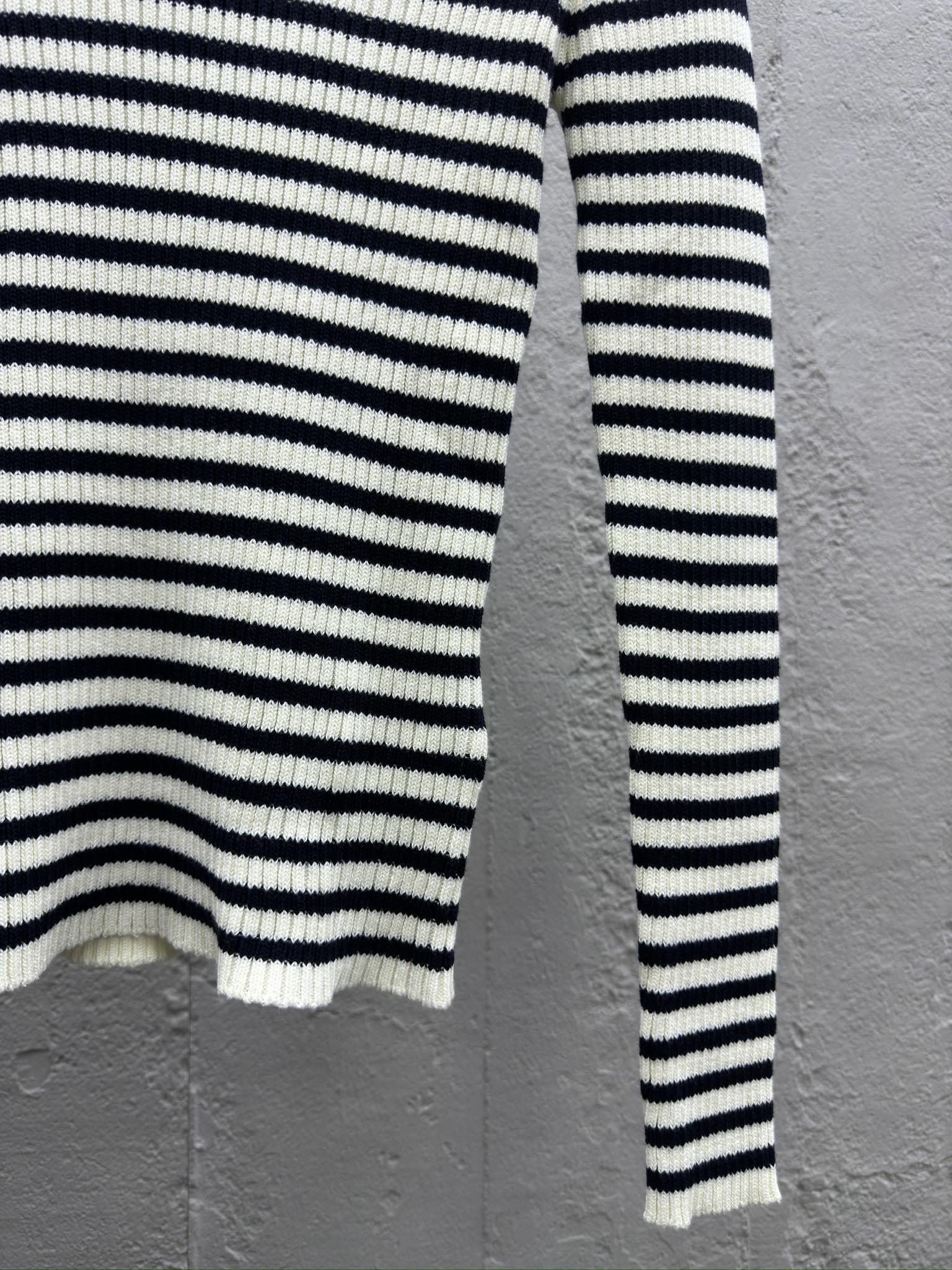 cd 23fw lucky star knitted botT0m shirt