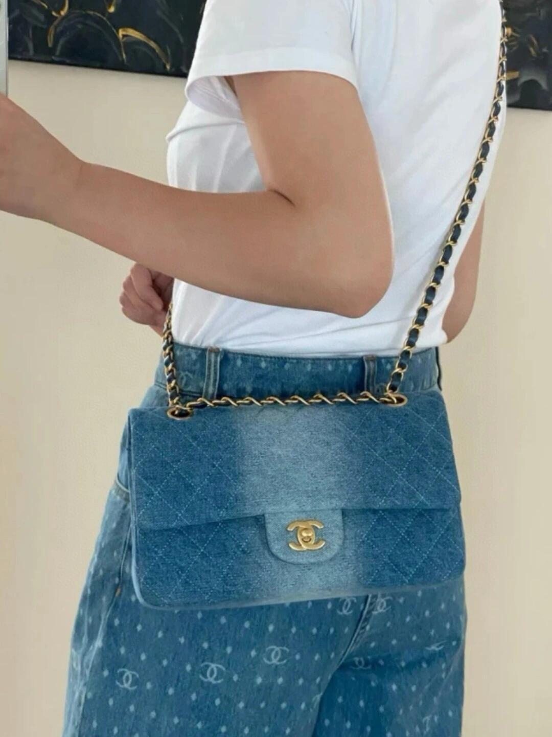 Ch@nel Flap Bag-25CM