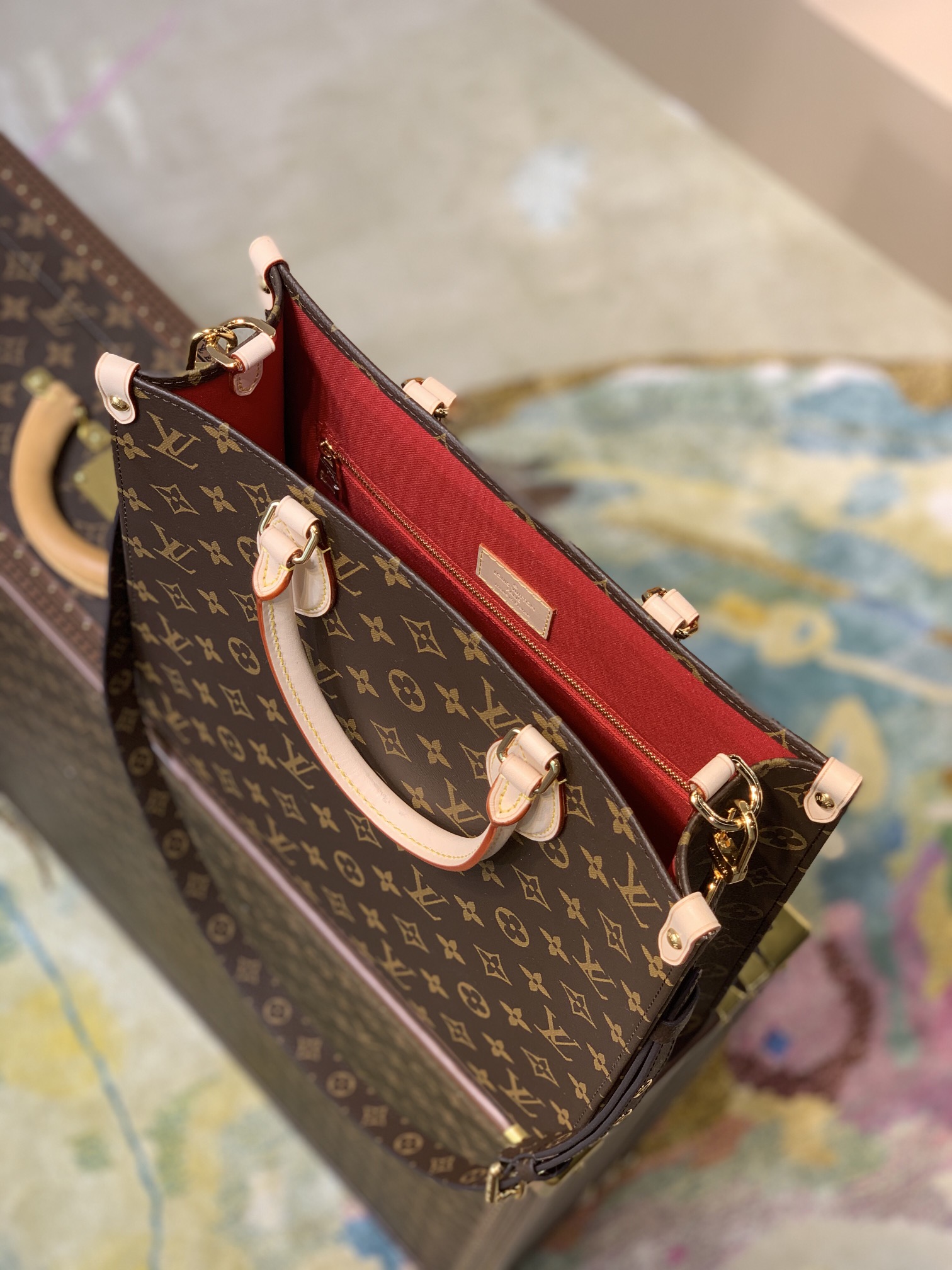 l0*is V*t0n sac plat tote-30*10*31cm