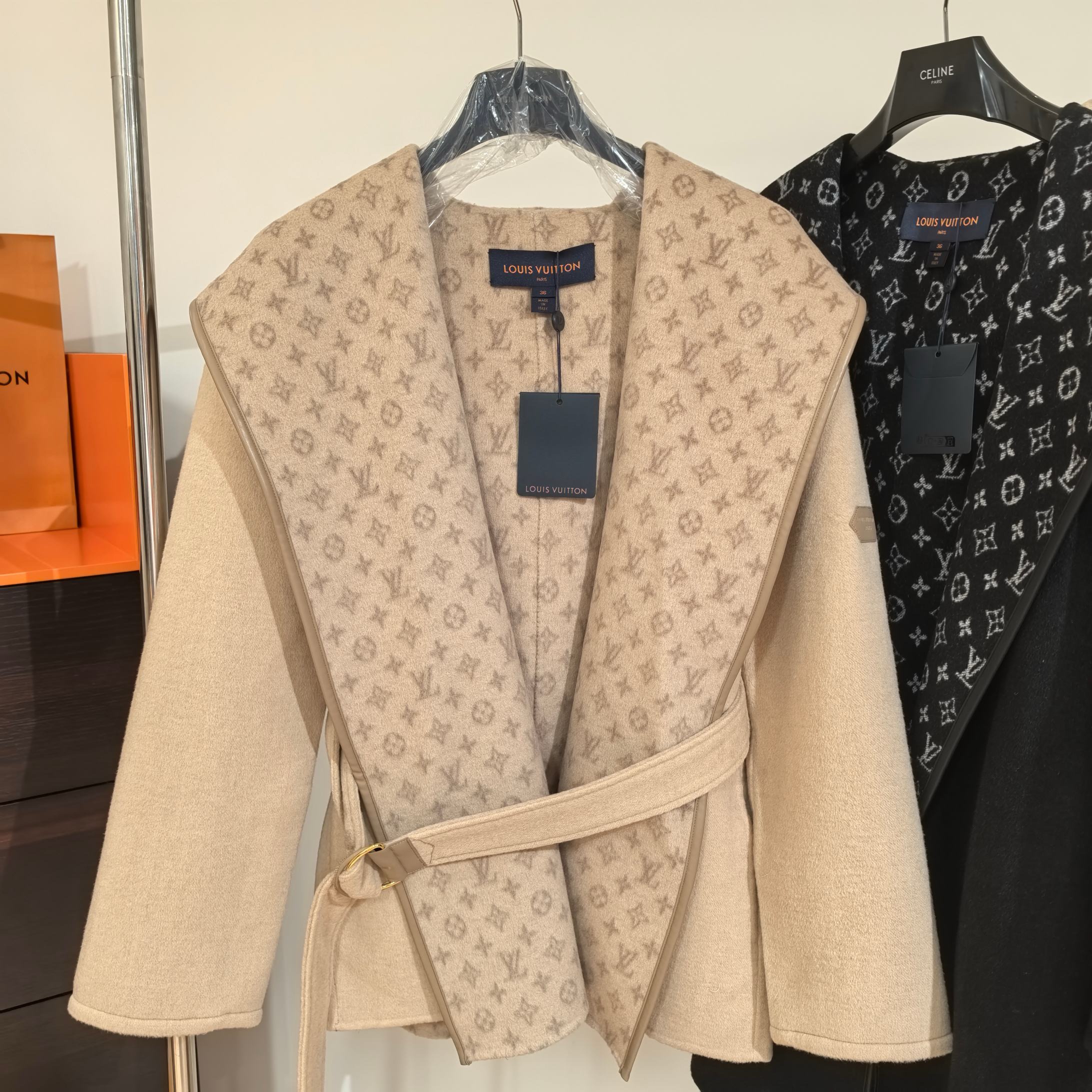 Lou*is Vuitt*on Wool Trench Coat