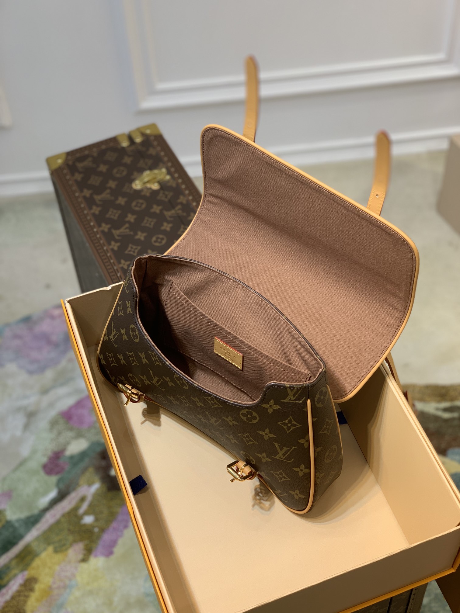 l0*is V*t0n vintage marelle handbags -m51158-31*25*6cm