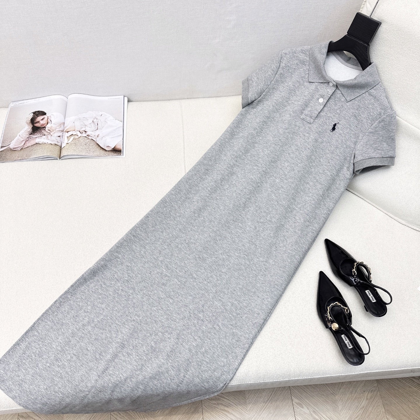 Polo Ralph Lauren Mixed Media Polo Sweater Dress