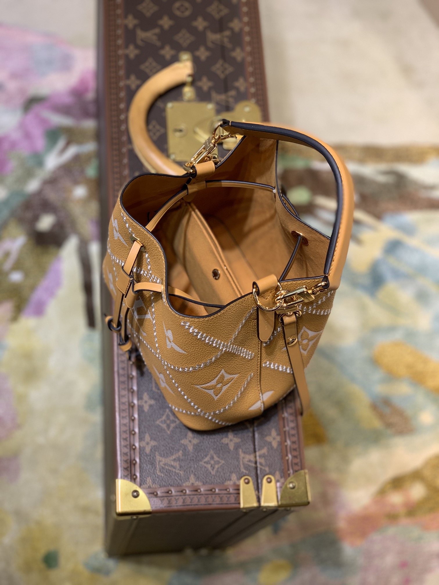 l0*is V*t0n m46023 neonoe bb handbag-20*20*13cm