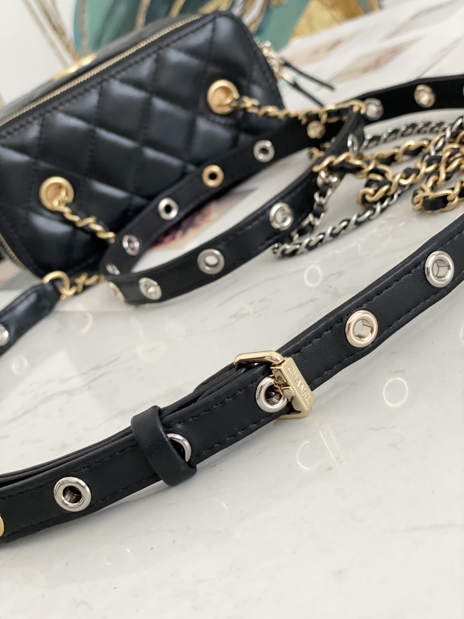 Ch@nel Cosmetic Bag-18CM