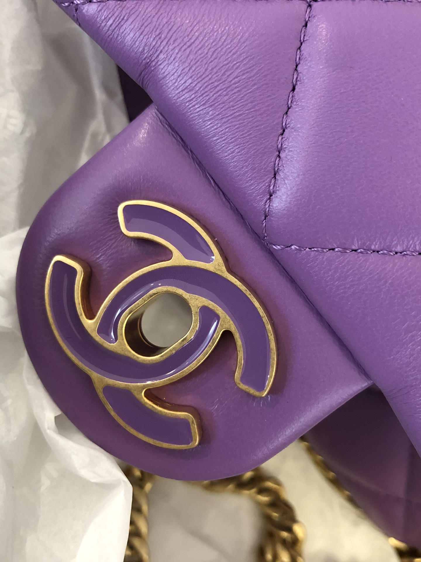 Ch@nel Flap Bag-18×12×5CM