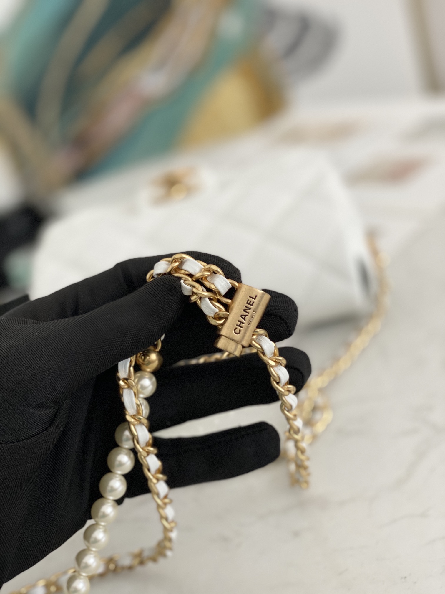 Ch@nel Flap Bag-13*19*6CM