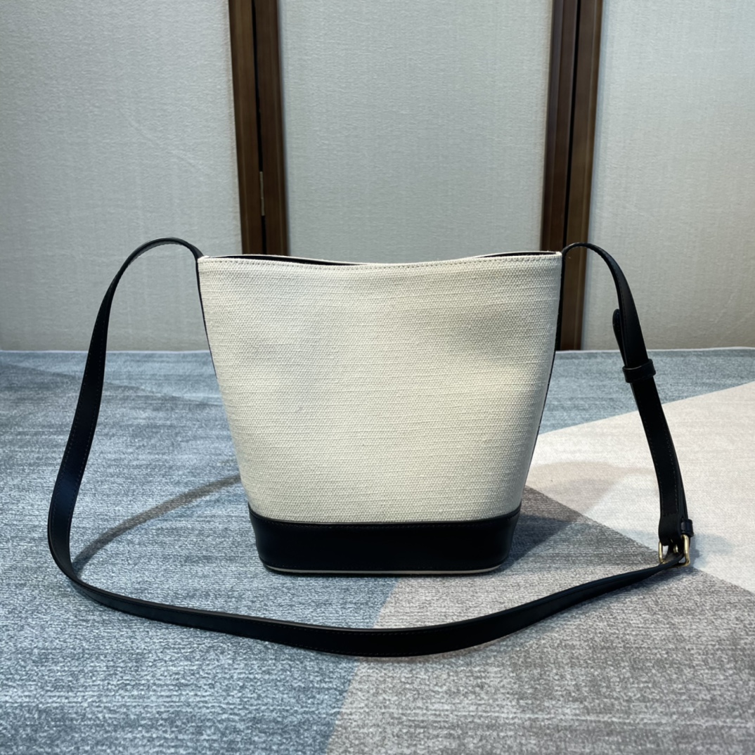 Ce**e cuir bucket-30×22×13cm