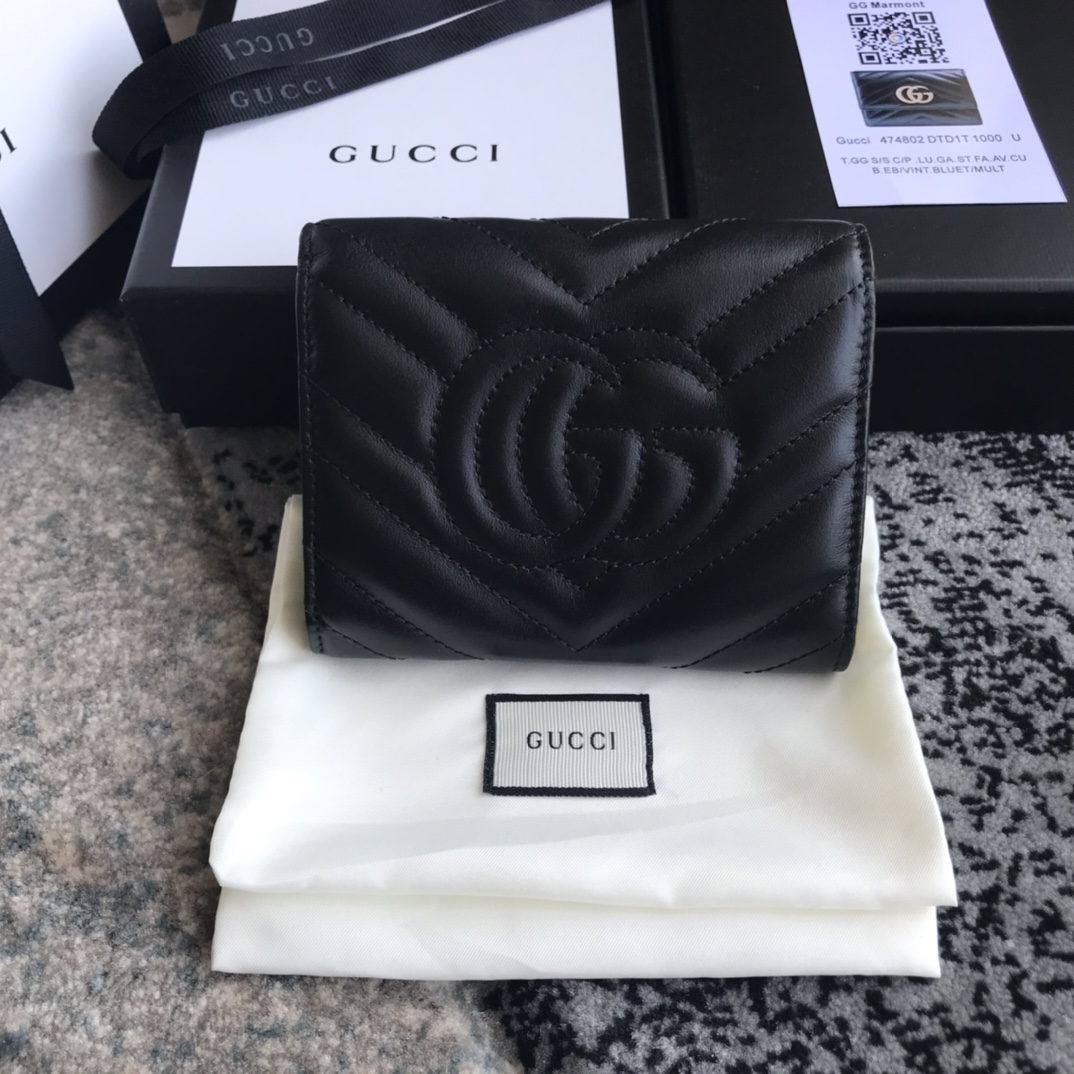 G*u*i marmont wallet-12.5x10x3cm