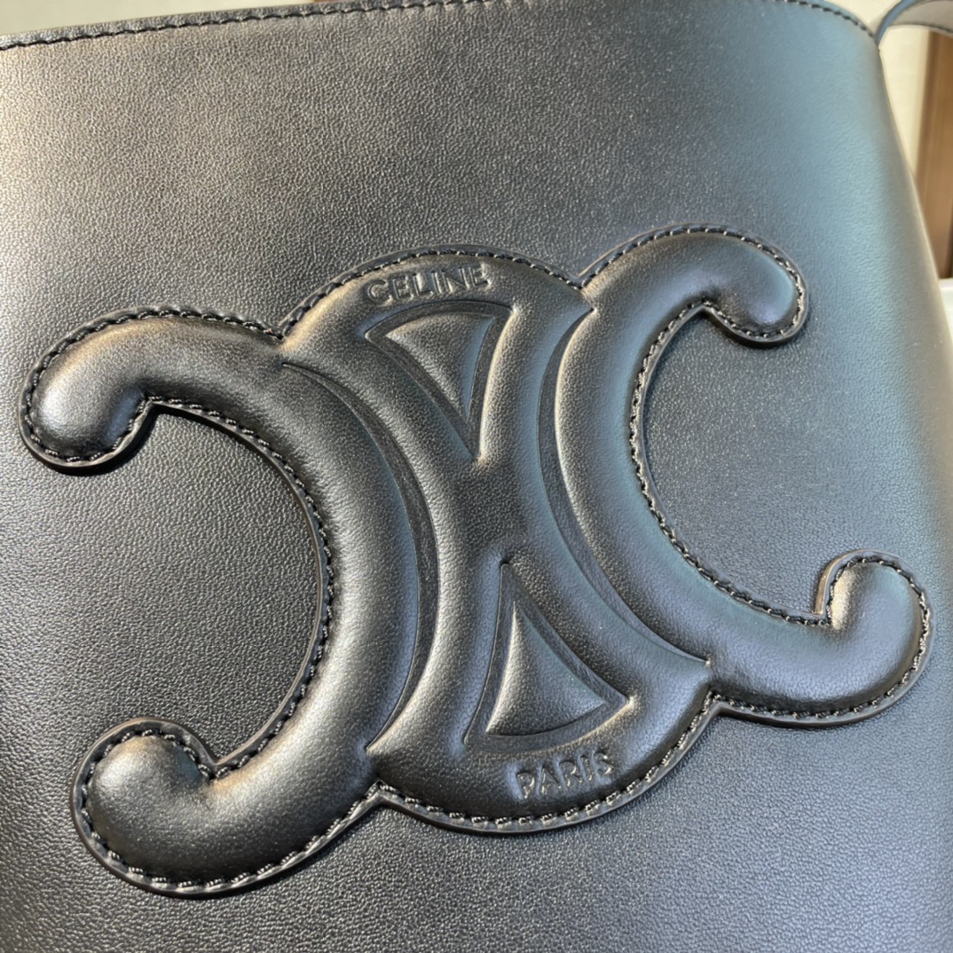 Ce**e cuir bucket-30×22×13cm