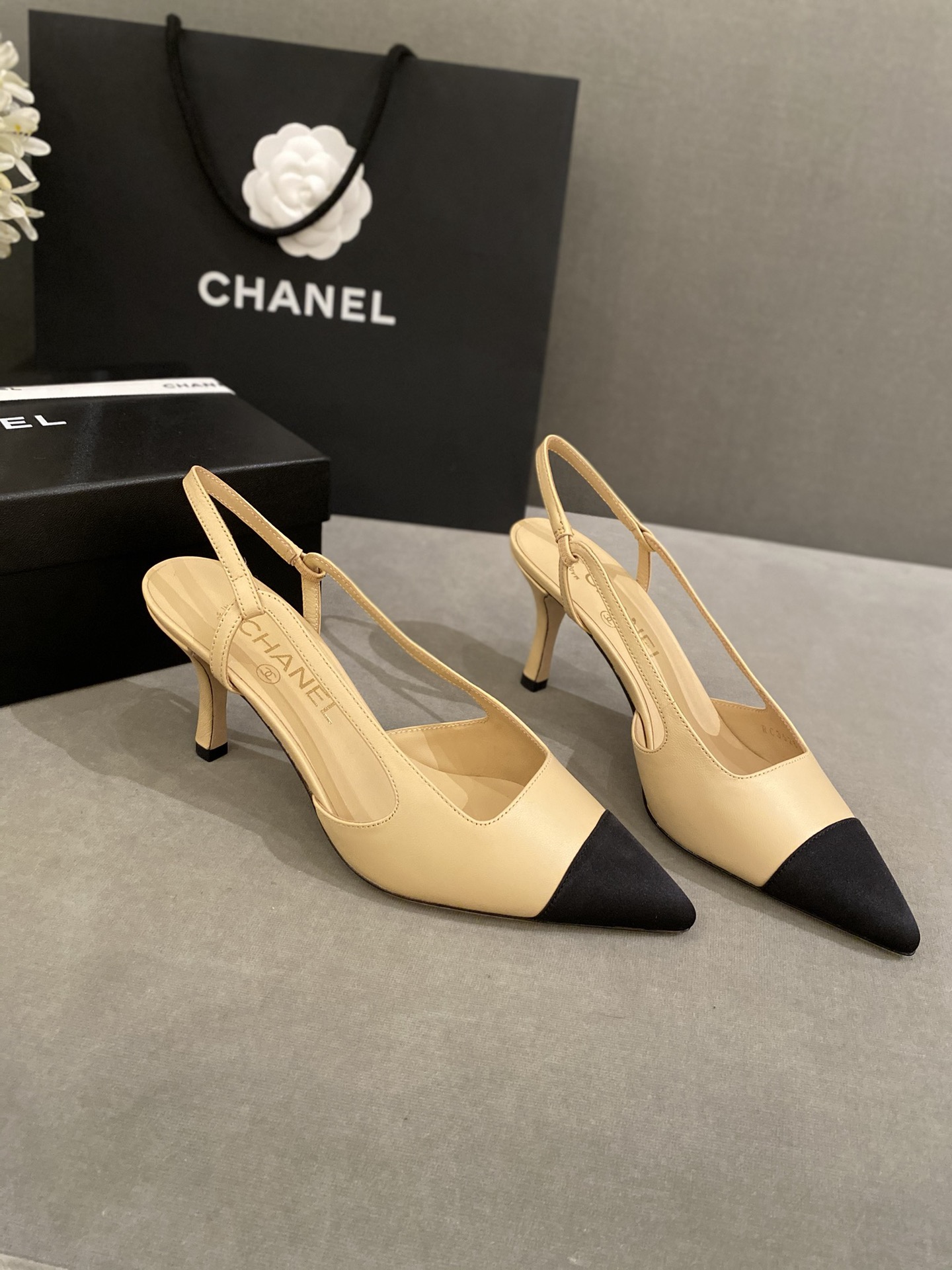 Ch@nel 2021ss Slingbacks