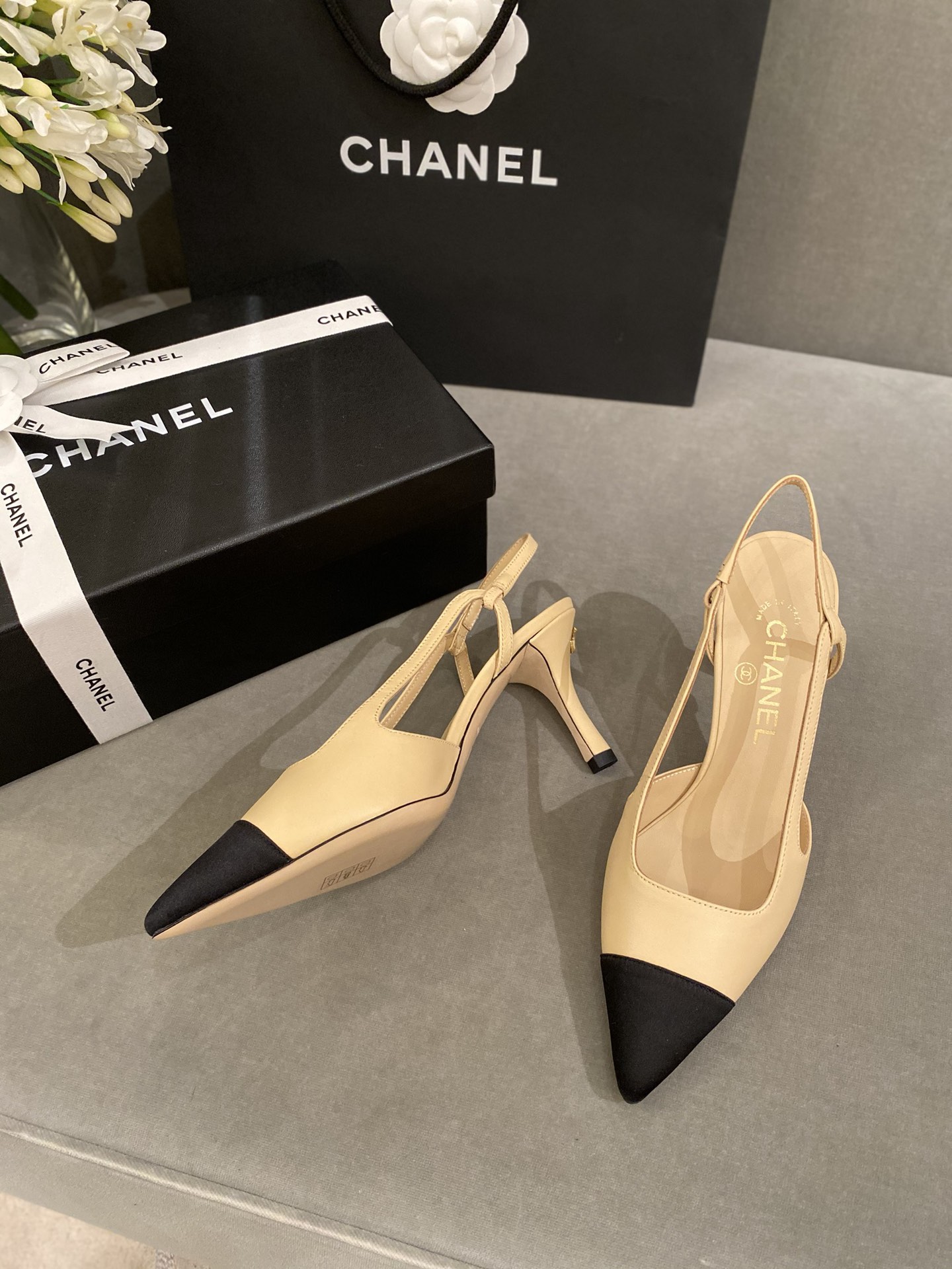Ch@nel 2021ss Slingbacks
