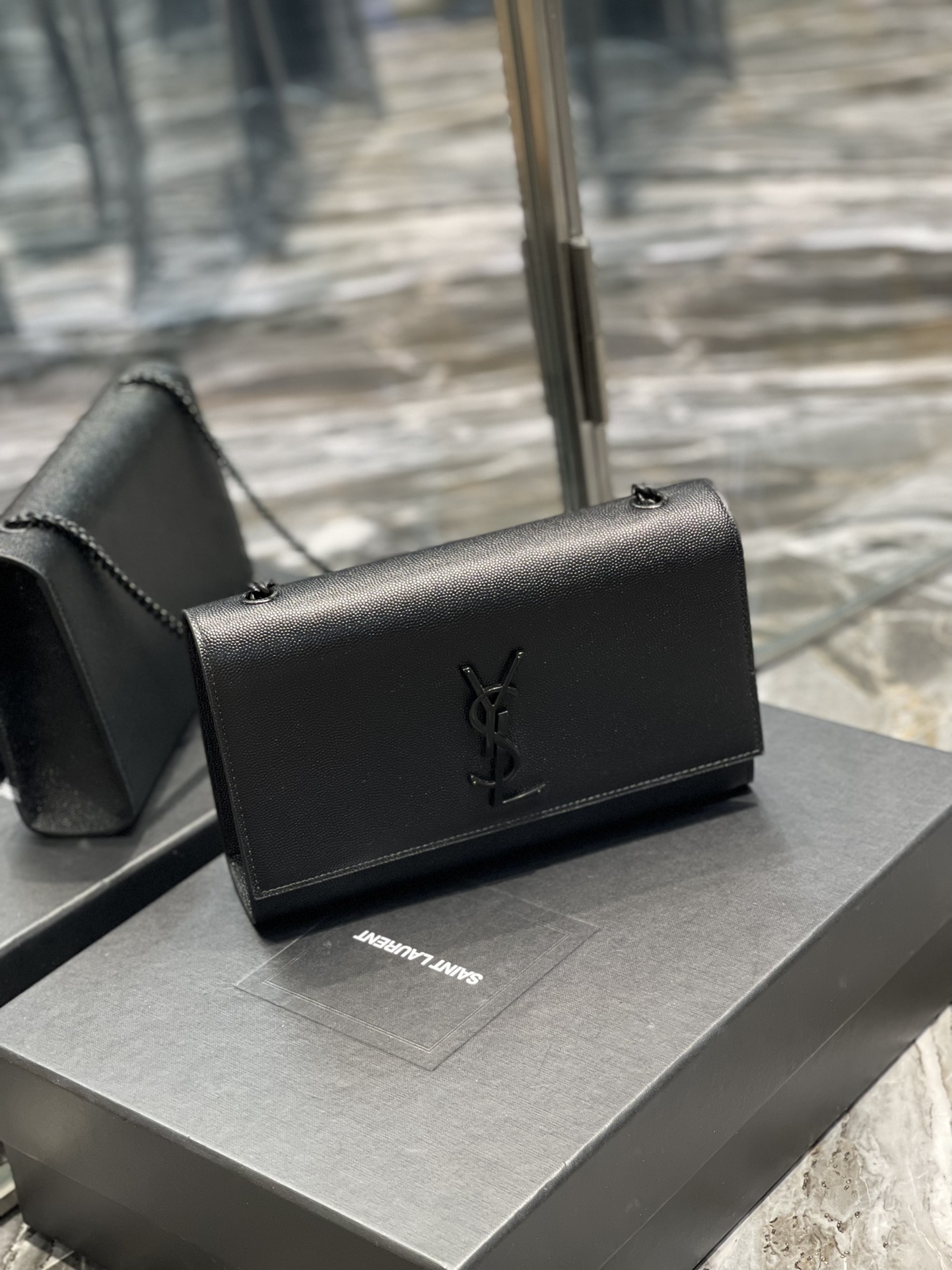 Y*L medium kate bags-caviar-24*14.5*5.5cm