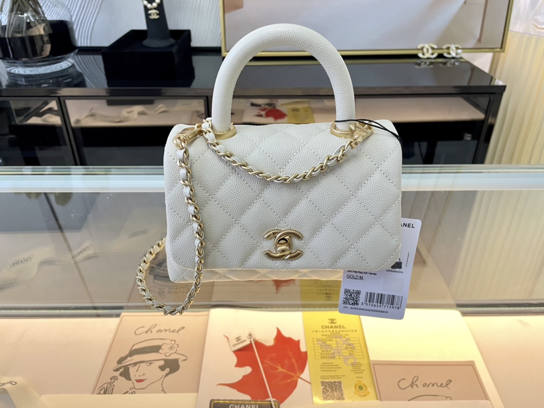 Ch@nel Coco Handlebag-13*19*9CM