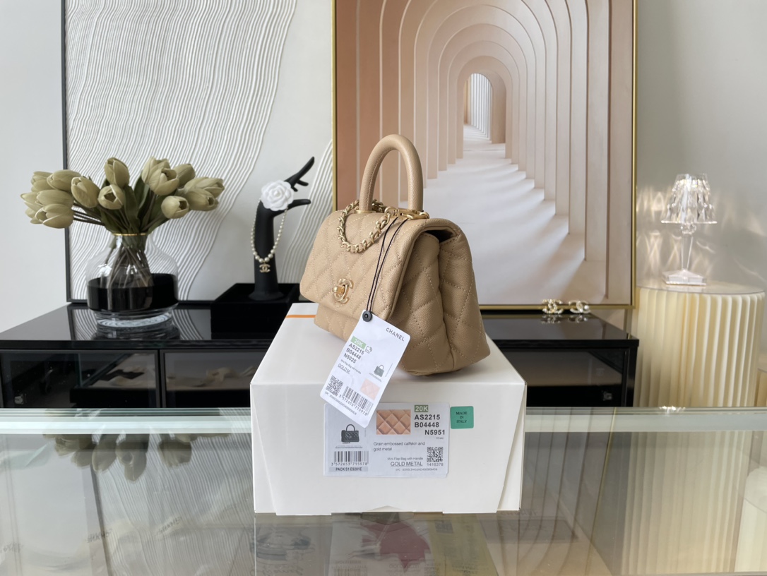 Ch@nel Coco Handlebag-13*19*9CM