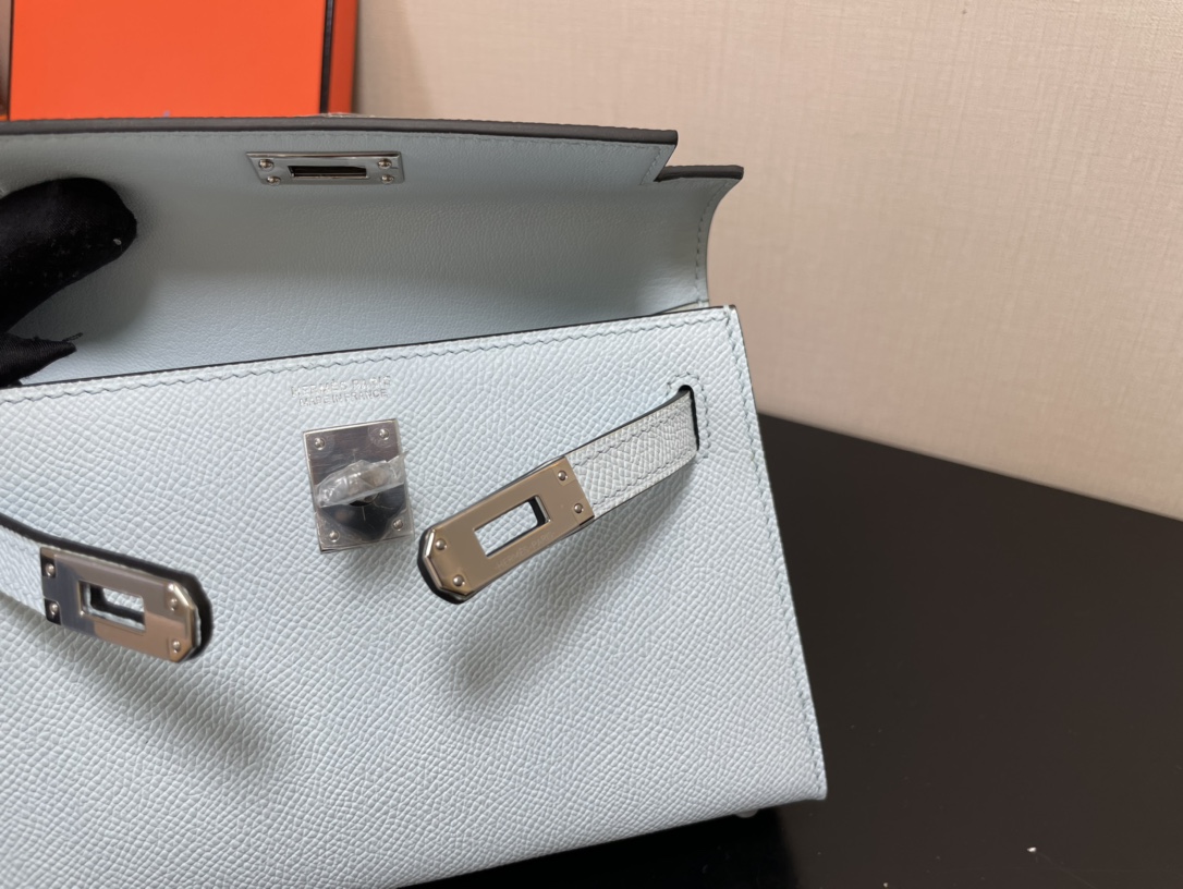 H**mes kelly-gold&silver hardware-19cm