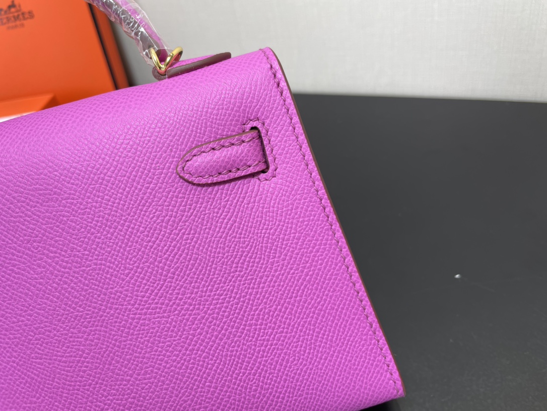 H**mes kelly-gold&silver hardware-19cm