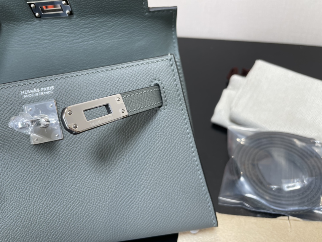 H**mes kelly-gold&silver hardware-19cm