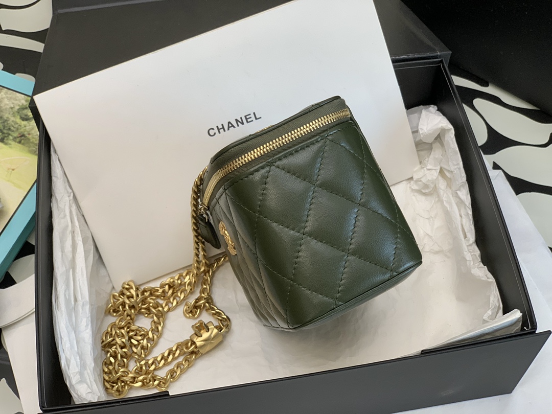 Ch@nel Cosmetic Bag-8.5*11*7CM