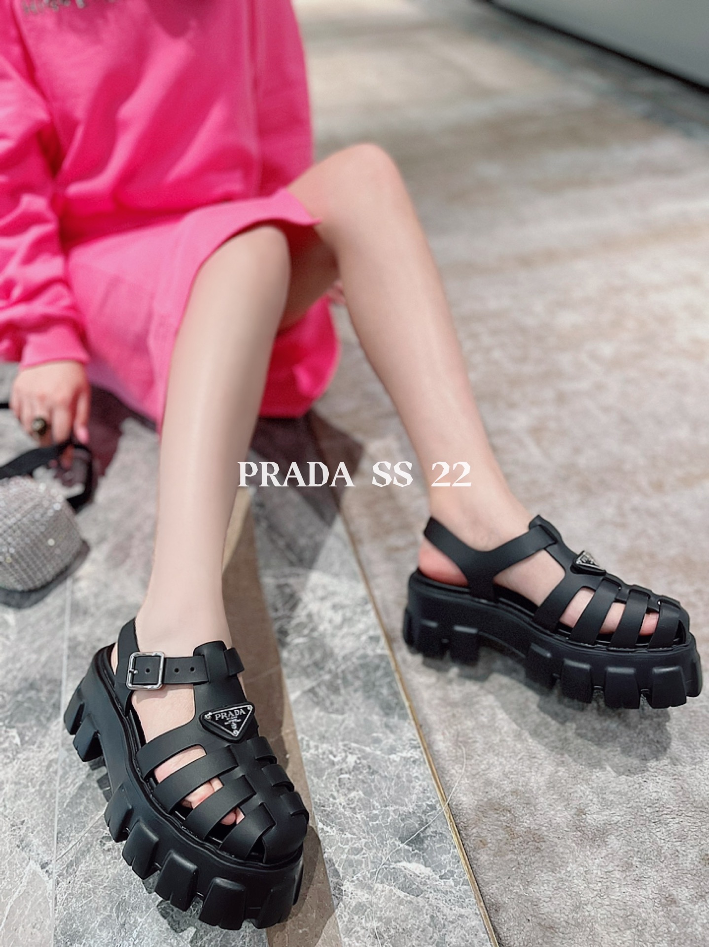 Pra*a heels 2022ss-5cm(35一41)
