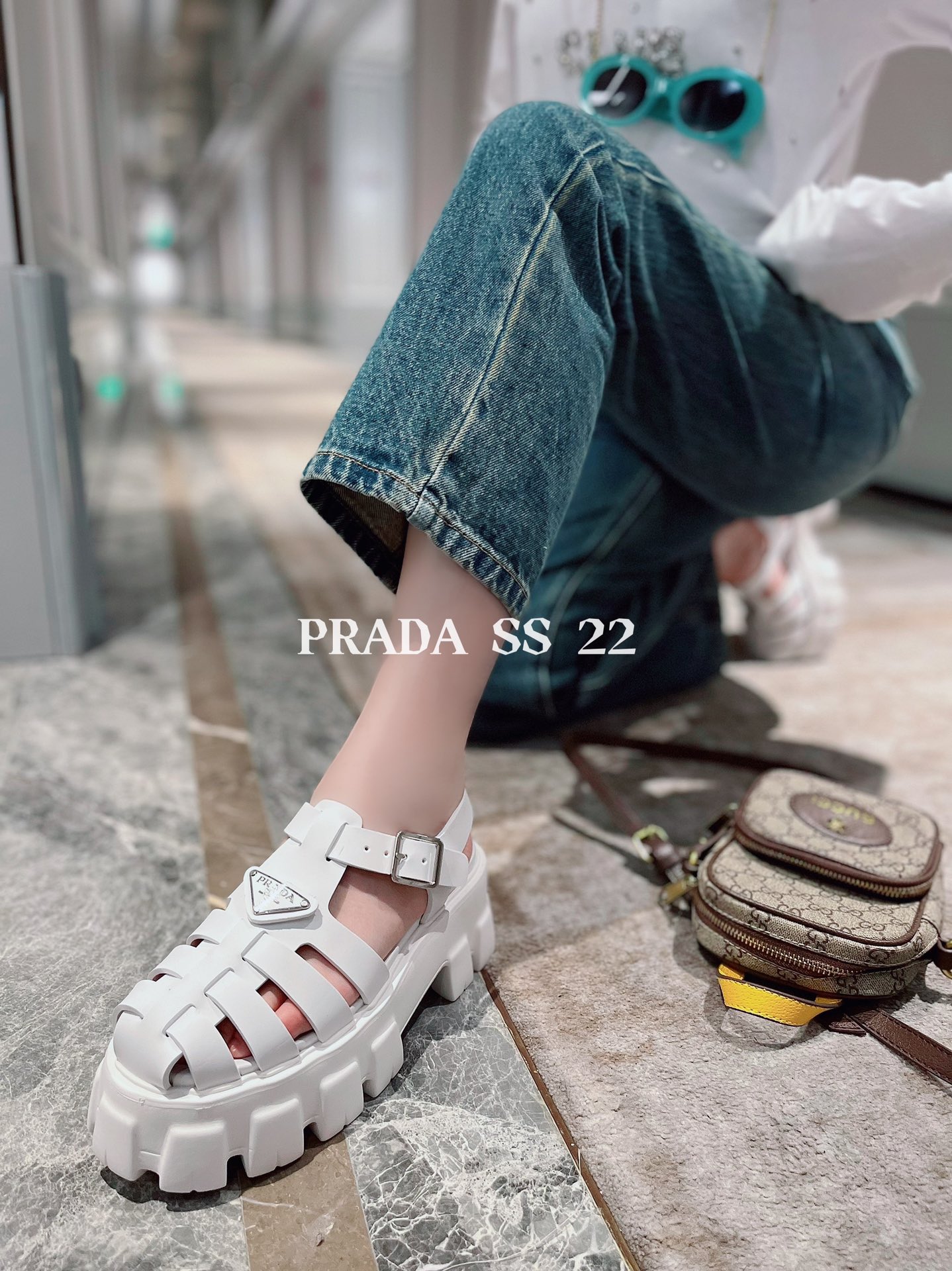 Pra*a heels 2022ss-5cm(35一41)