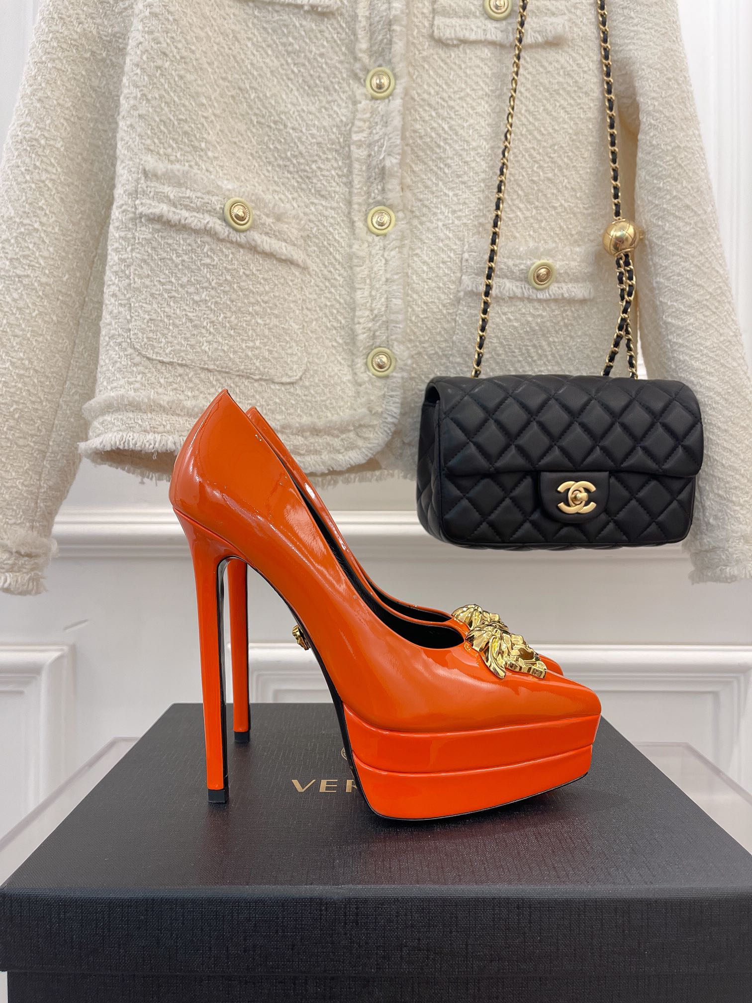 Versace 2022SS Sandals-14CM(EU35-42)