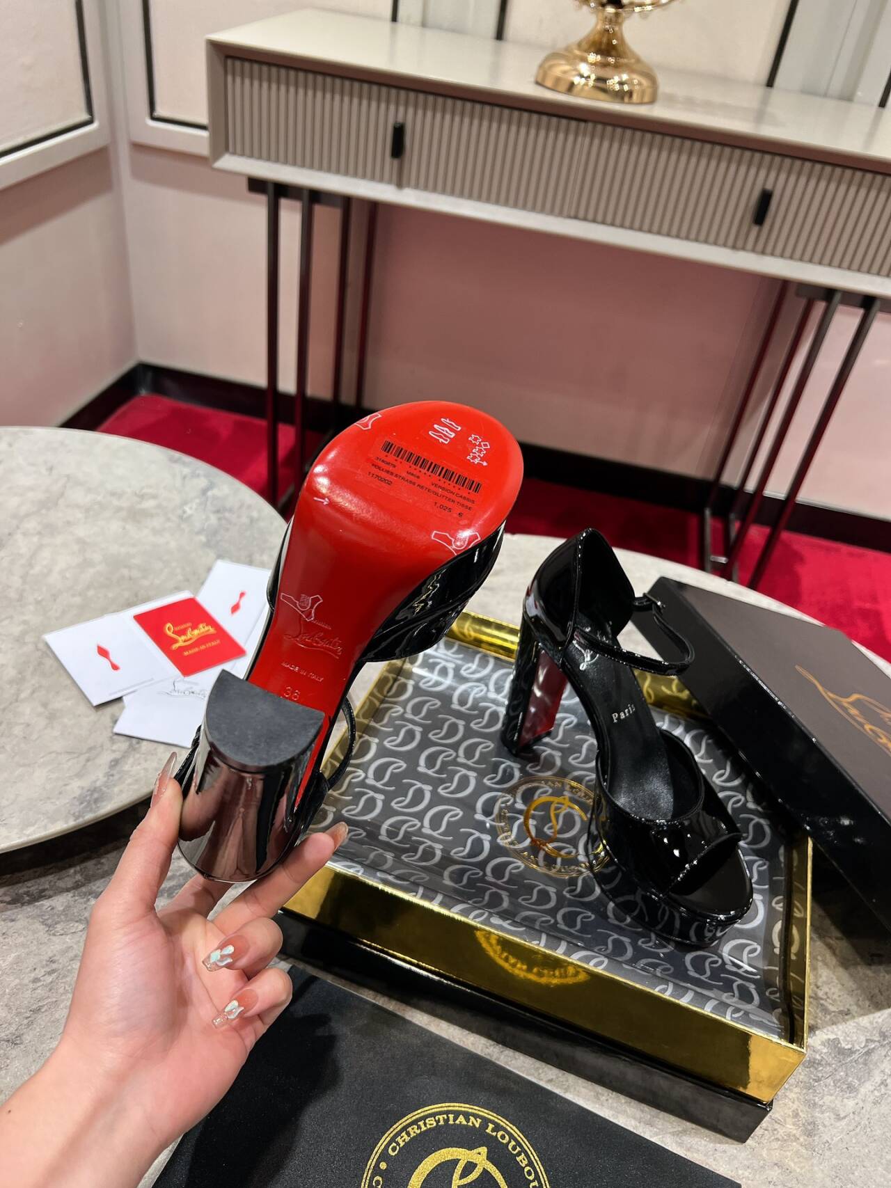 Chr1st1an louboutin heels-13cm