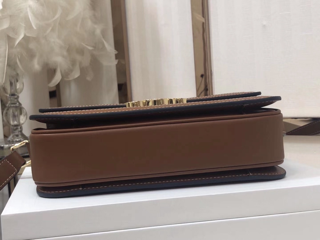 Celin Tambour Box Bag-22*16.5*7CM