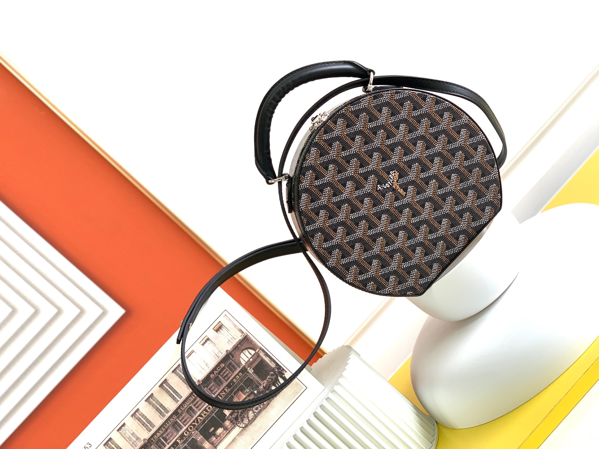 Go*ard jetblack bag-16.5*7*18cm