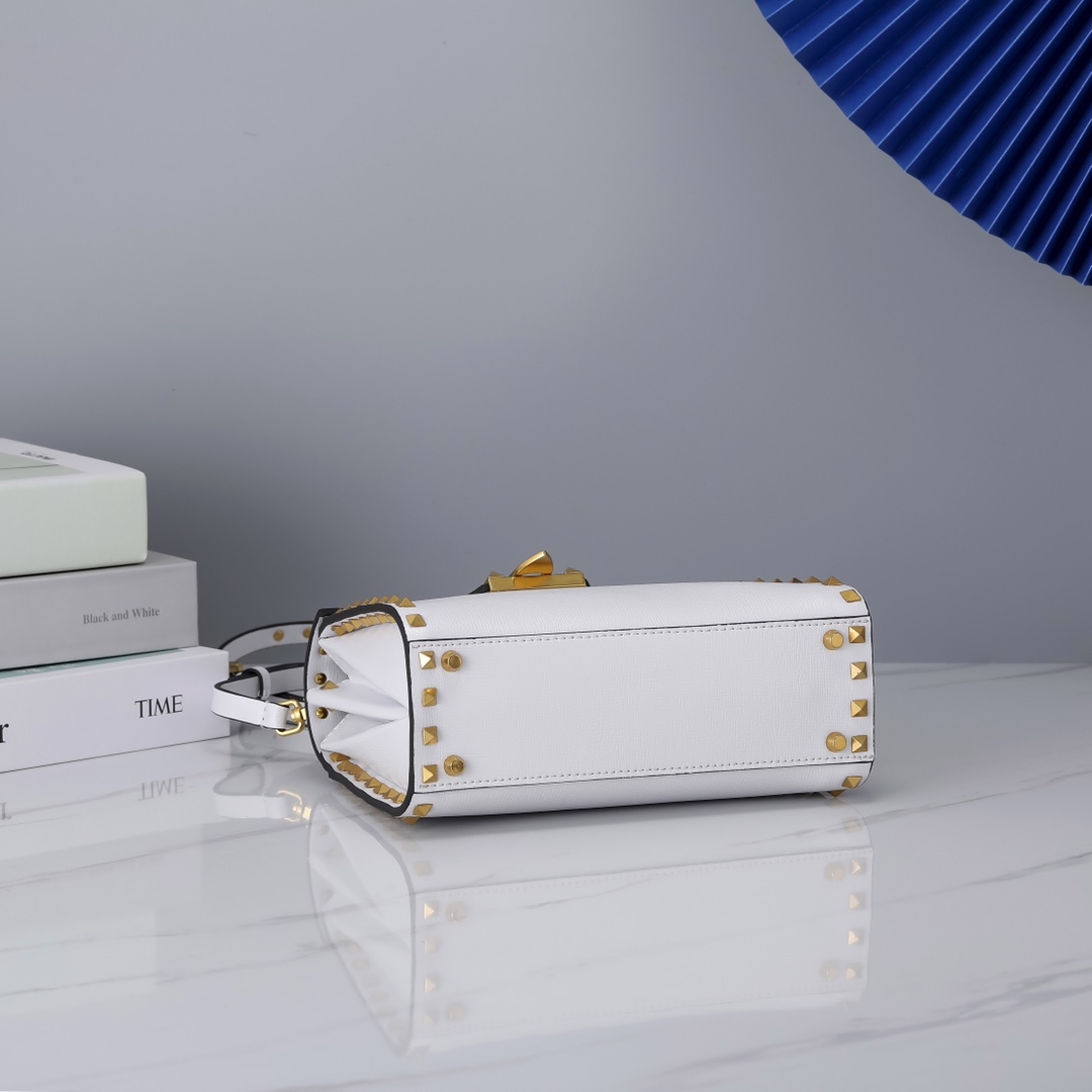 Va1e*ntin0 garavani rockstud alcove-22*17*9cm