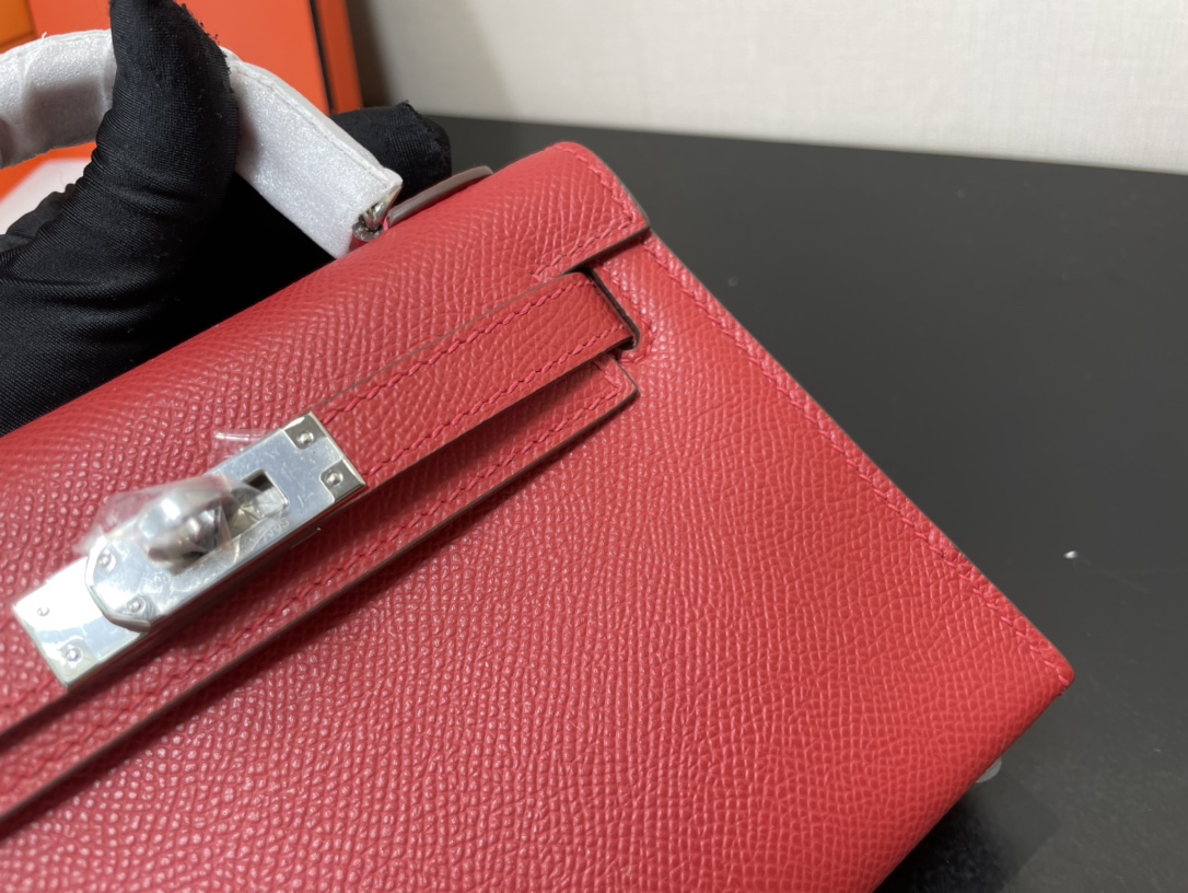 H**mes kelly-gold&silver hardware-19cm