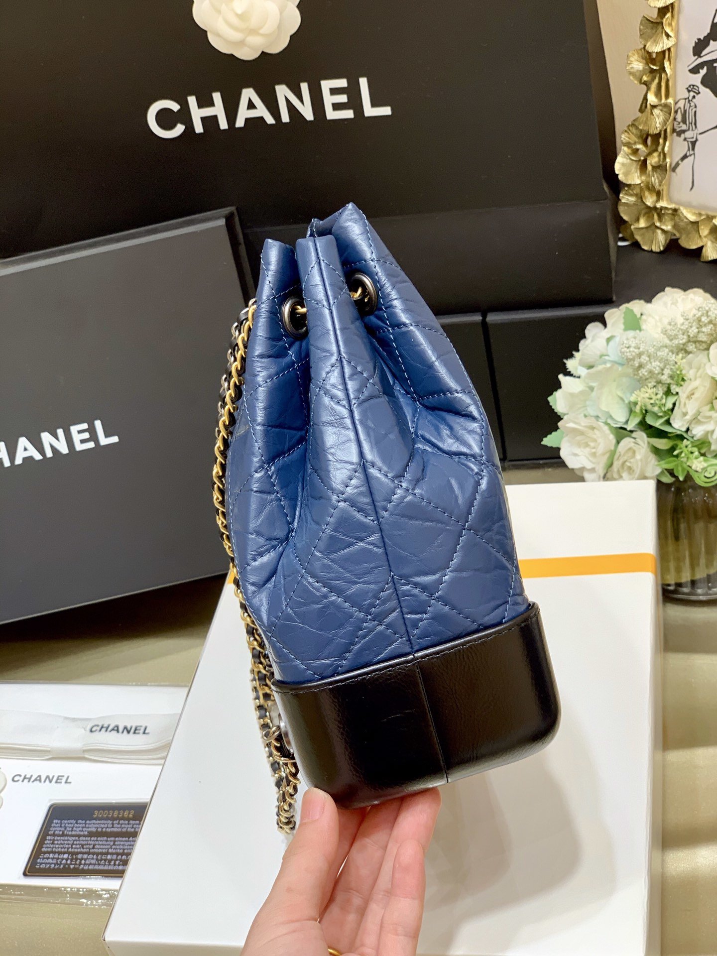 Ch@nel Gabrielle Backpack-23x22.5x10.5CM