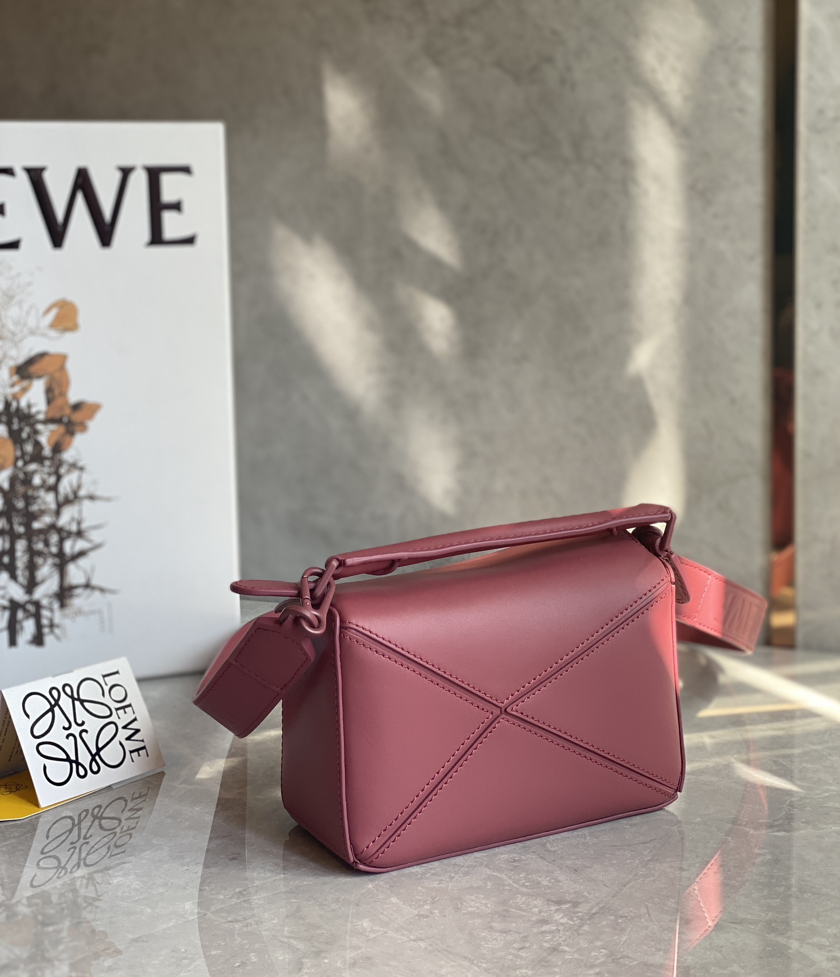 L0ew* puzzle mini bag-18*11*7.5cm