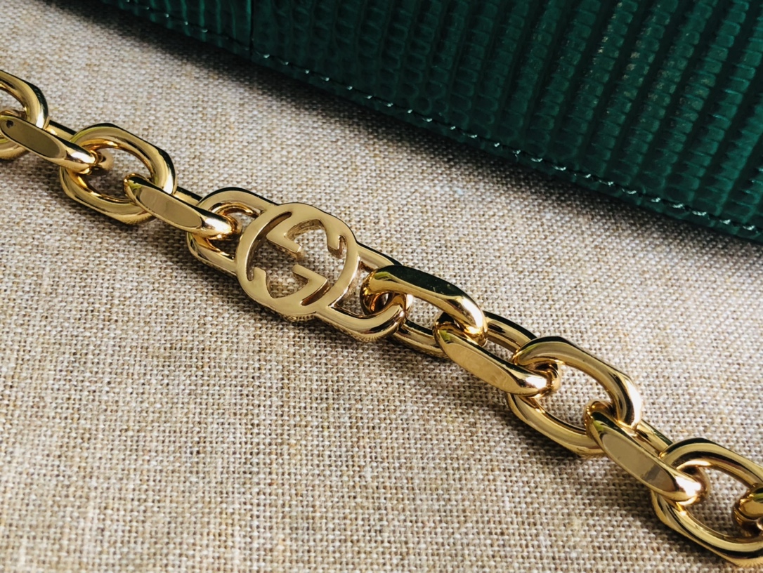 G*u*i 1955 horsebit shoulder bag-20.6*14.4*5.1cm