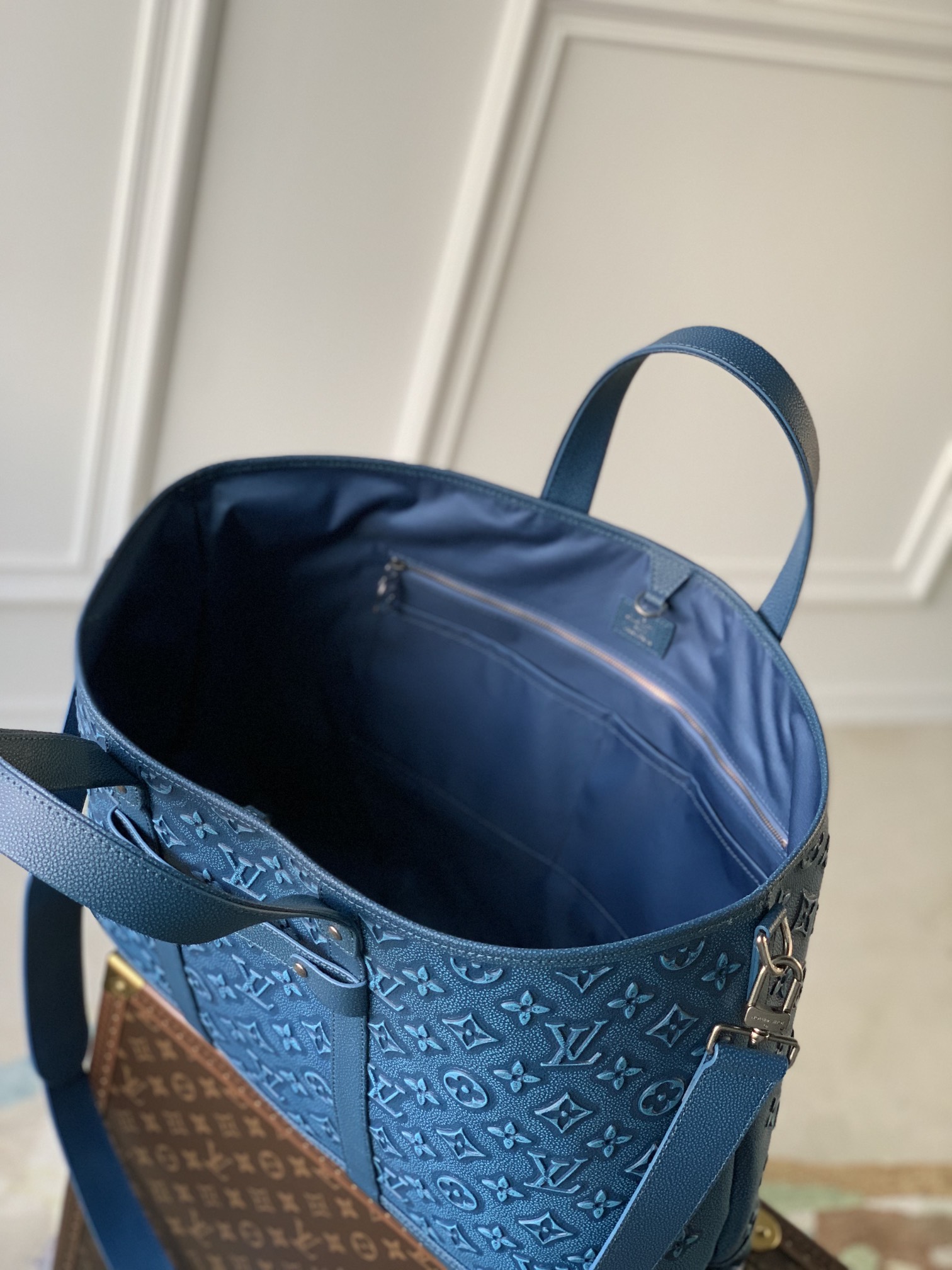 l0*is V*t0n roll top handbags m21371-60*37*15.5cm