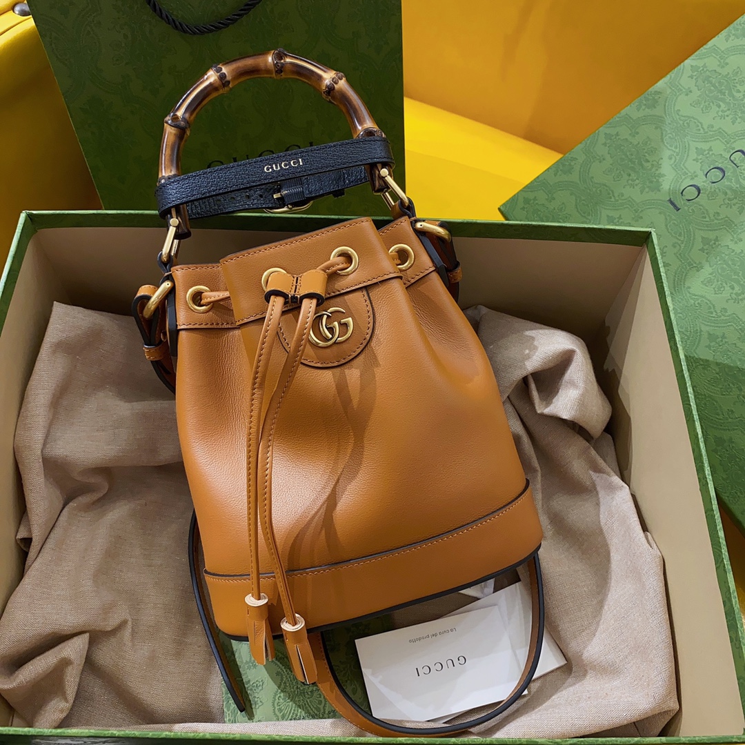 G*u*i diana bamboo bucket-19*30*6cm