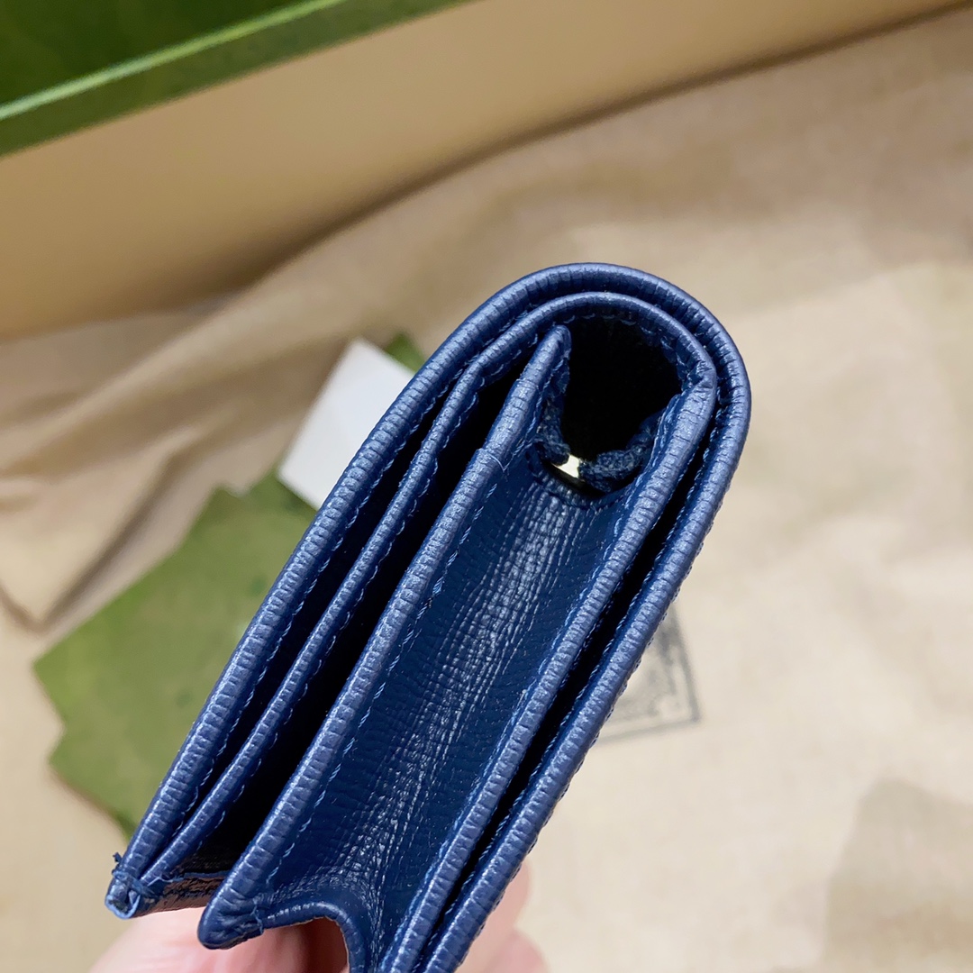 G*u*i 1955 horsebit wallet-11x 8.5 x 3cm