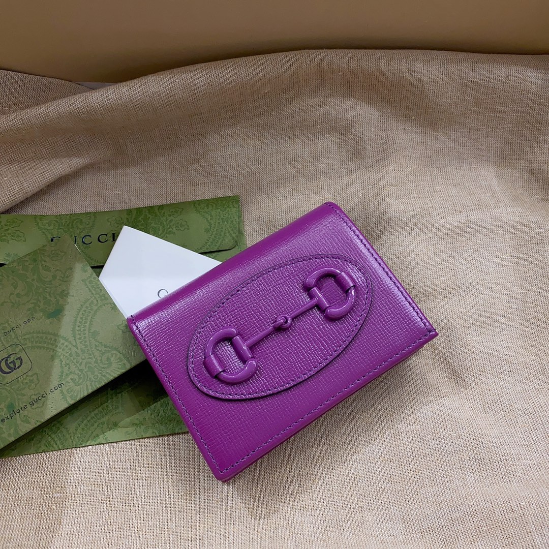 G*u*i 1955 horsebit wallet-11x 8.5 x 3cm