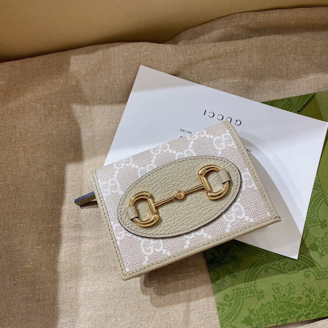 G*u*i 1955 horsebit wallet-11x 8.5 x 3cm