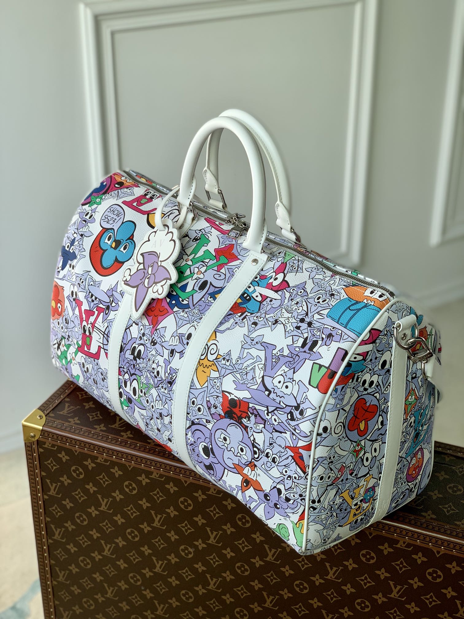 l0*is V*t0n keepall bandouliÈre 50-m21863-50 x 29 x 23cm