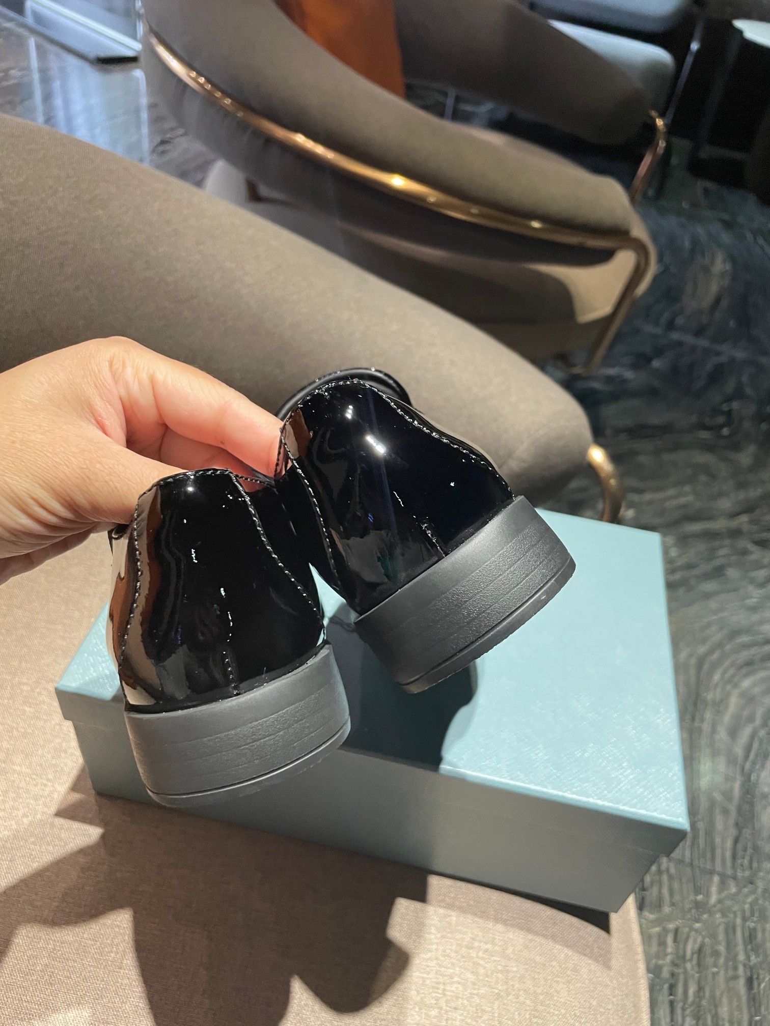 Pra*a boots 2023ss-3cm