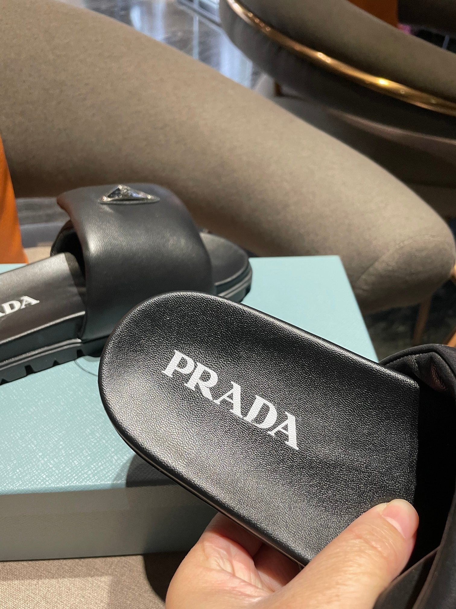 Pra*a boots 2023ss-3cm