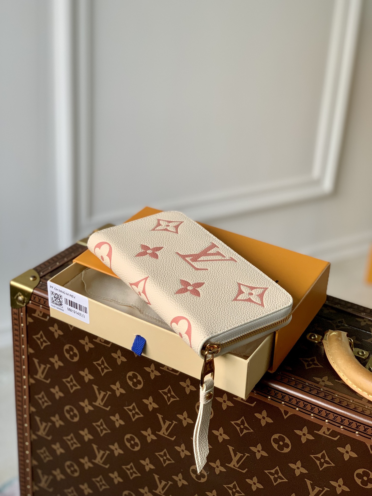 l0*is V*t0n zippy wallet m81914-20*10cm