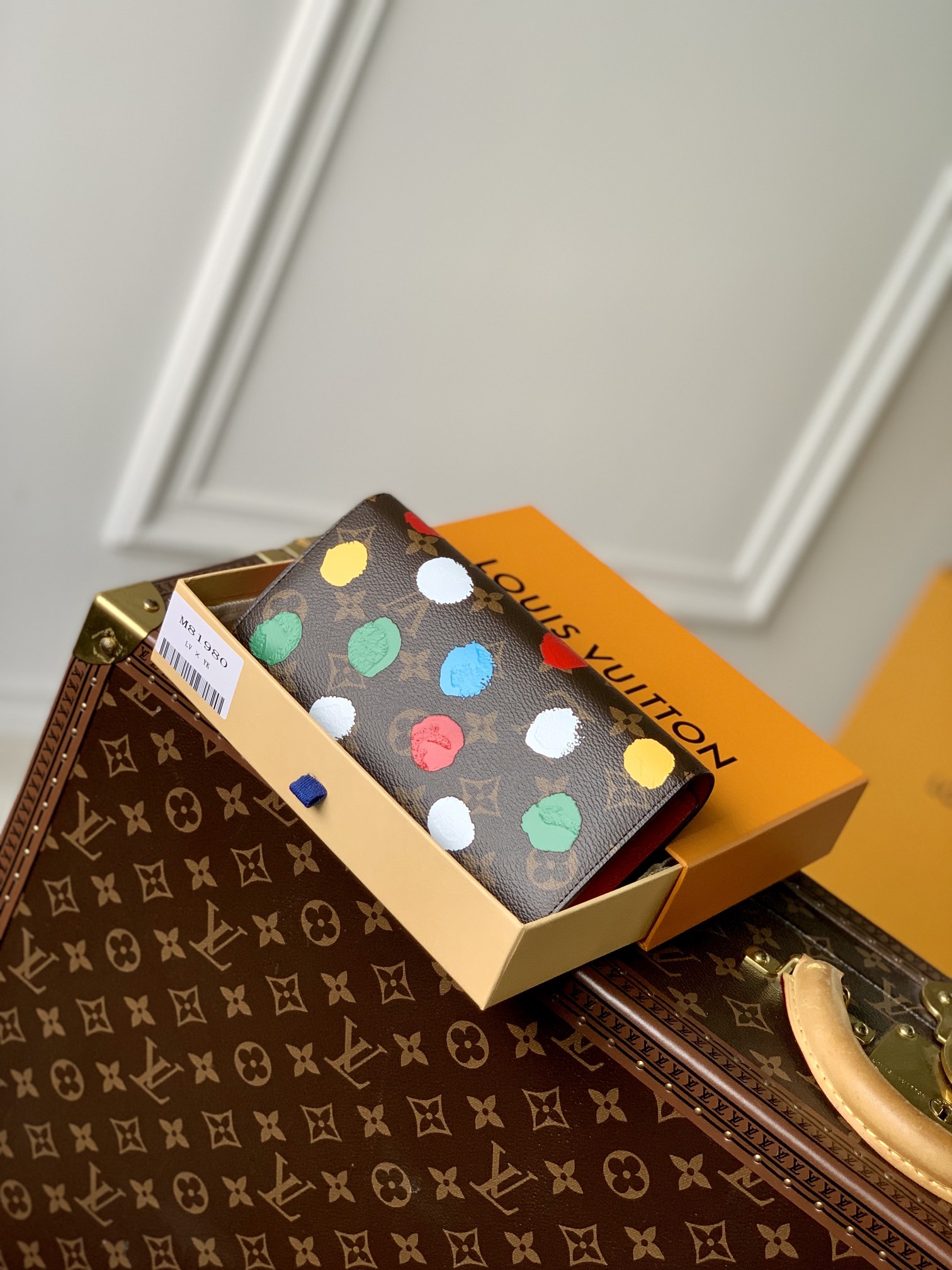 l0*is V*t0n wallet m81980-19 x 10.5 x 2 cm